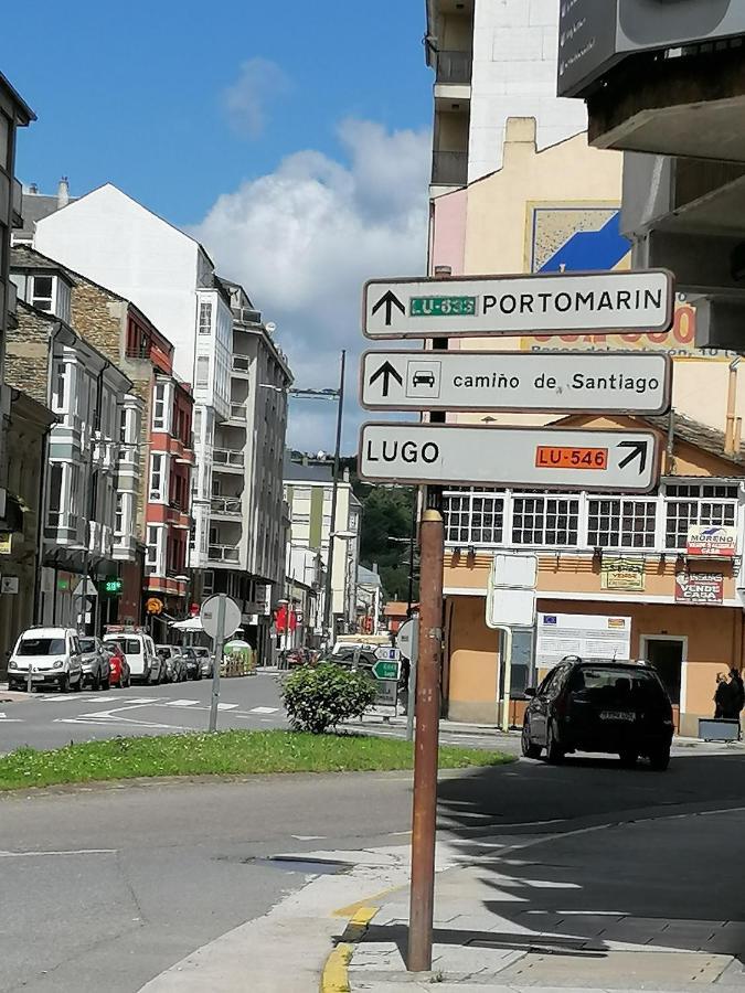 Cuatro Caminos Otel Sarria Dış mekan fotoğraf